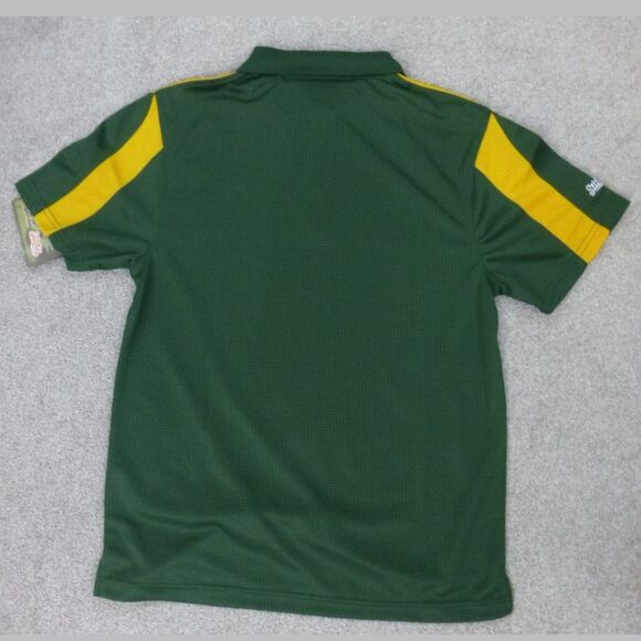 NWT Oakland A's Stiches Athletic Gear Polo Top - Picture 2 of 9